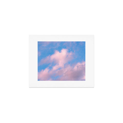 Nature Magick Cotton Candy Clouds Pink Art Print