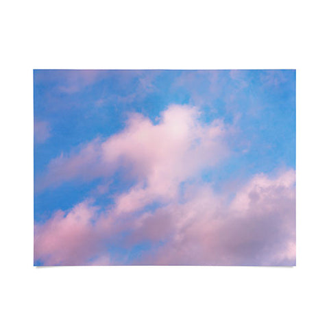 Nature Magick Cotton Candy Clouds Pink Poster