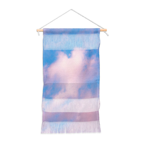 Nature Magick Cotton Candy Clouds Pink Wall Hanging Portrait