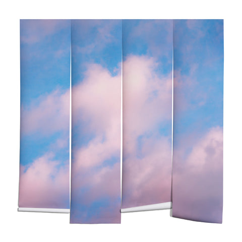 Nature Magick Cotton Candy Clouds Pink Wall Mural