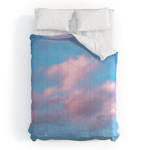 Nature Magick Cotton Candy Sky Teal Comforter