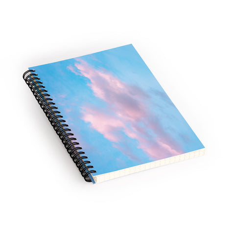 Nature Magick Cotton Candy Sky Teal Spiral Notebook