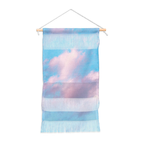 Nature Magick Cotton Candy Sky Teal Wall Hanging Portrait