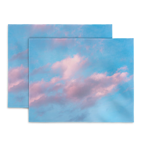 Nature Magick Cotton Candy Sky Teal Placemat