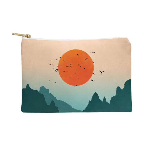 Nature Magick Emerald River Teal Sunset Pouch
