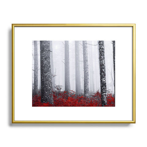 Nature Magick Fall Forest Adventure Metal Framed Art Print