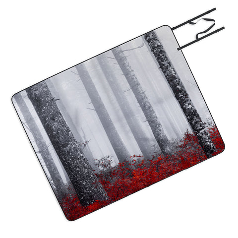 Nature Magick Fall Forest Adventure Picnic Blanket