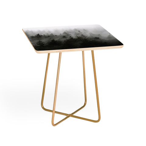 Nature Magick Foggy Fir Forest Fantasy Side Table