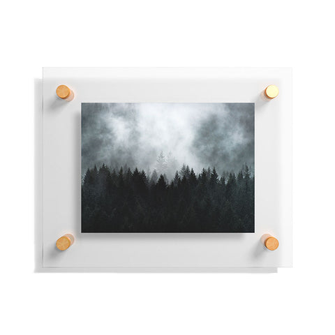 Nature Magick Foggy Forest Adventure Floating Acrylic Print