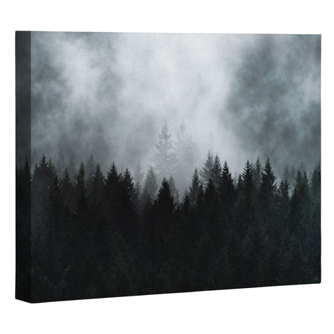 Nature Magick Foggy Forest Adventure Art Canvas