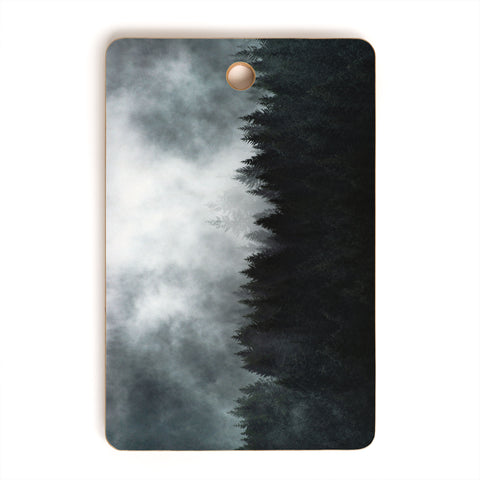 Nature Magick Foggy Forest Adventure Cutting Board Rectangle