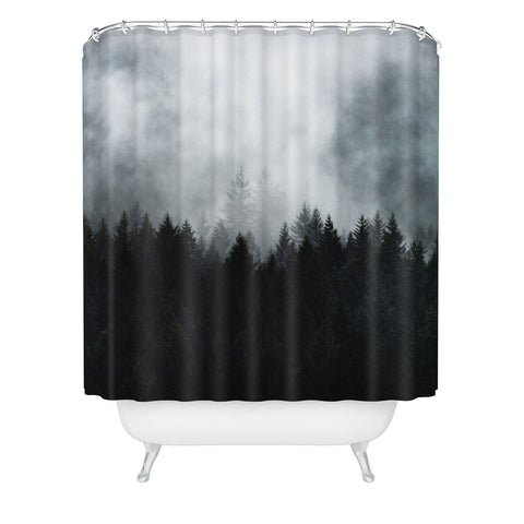 Nature Magick Foggy Forest Adventure Shower Curtain