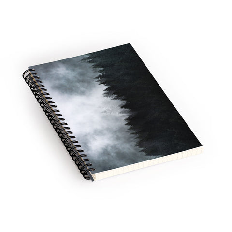 Nature Magick Foggy Forest Adventure Spiral Notebook