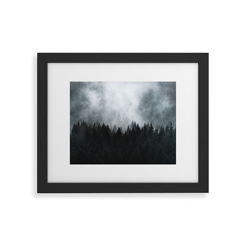 Nature Magick Foggy Forest Adventure Framed Art Print