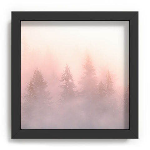 Nature Magick Foggy Trees Forest Adventure Recessed Framing Square