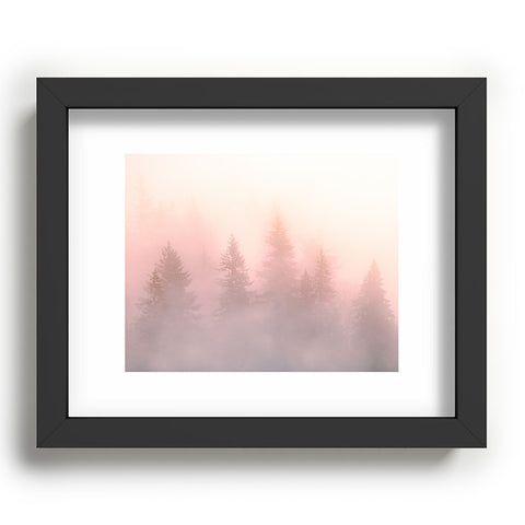 Nature Magick Foggy Trees Forest Adventure Recessed Framing Rectangle