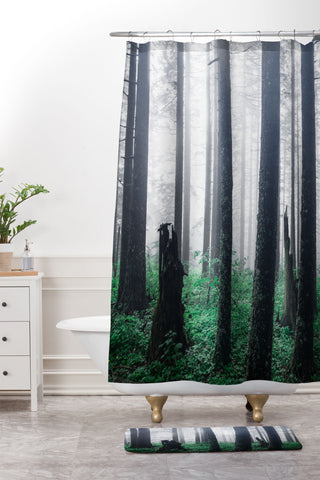 Nature Magick Forest Adventure Shower Curtain And Mat