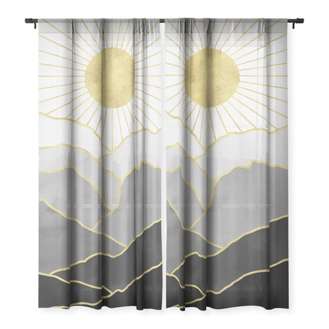 Nature Magick Gold Mountain Sunrise Sheer Non Repeat