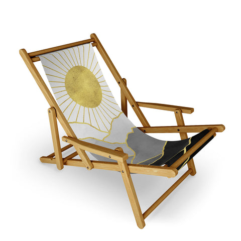Nature Magick Gold Mountain Sunrise Sling Chair