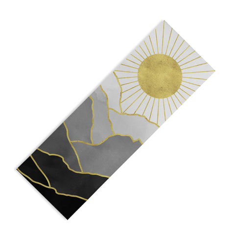 Nature Magick Gold Mountain Sunrise Yoga Mat