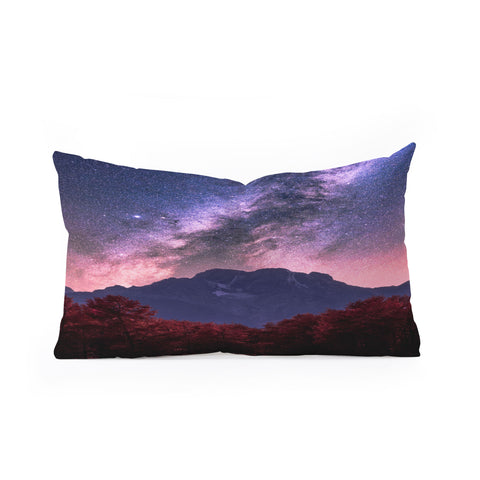 Nature Magick Grand Teton Galaxy Adventure Oblong Throw Pillow