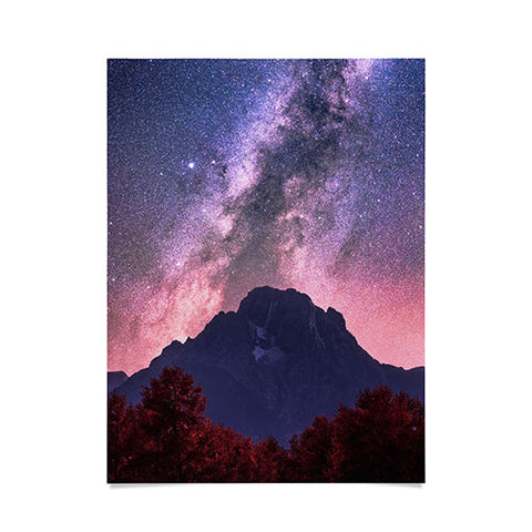 Nature Magick Grand Teton Galaxy Adventure Poster