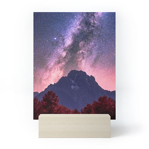 Nature Magick Grand Teton Galaxy Adventure Mini Art Print