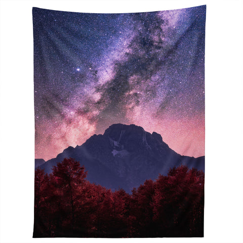 Nature Magick Grand Teton Galaxy Adventure Tapestry