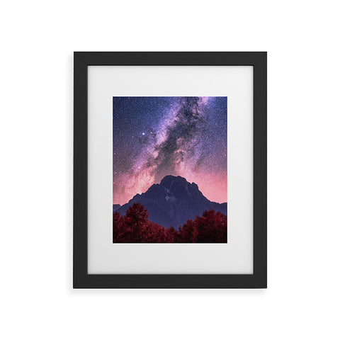 Nature Magick Grand Teton Galaxy Adventure Framed Art Print
