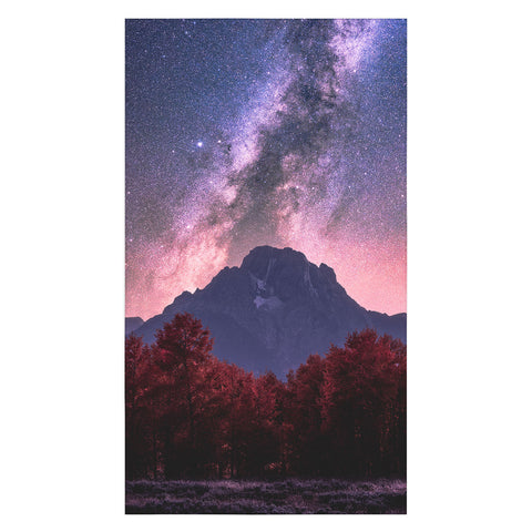 Nature Magick Grand Teton Galaxy Adventure Tablecloth