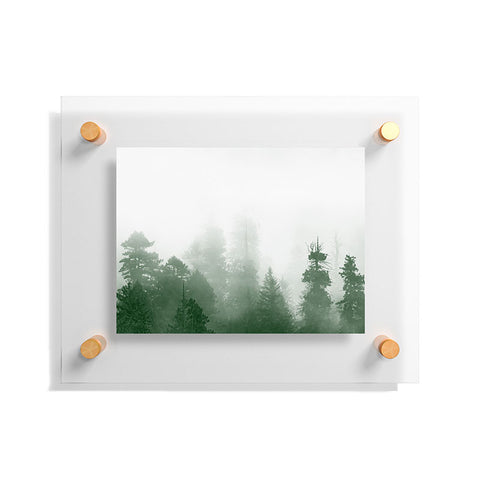 Nature Magick Green Forest Adventure Floating Acrylic Print
