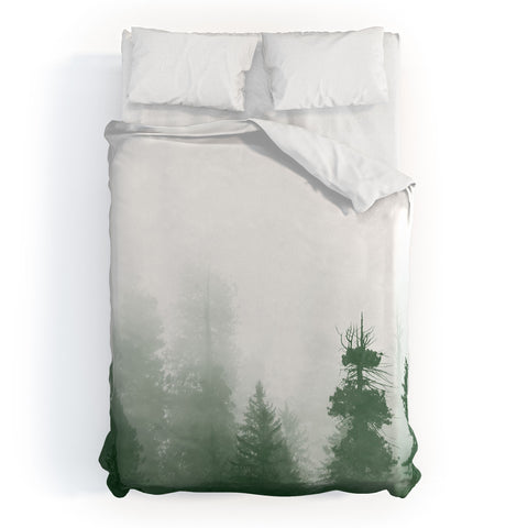 Nature Magick Green Forest Adventure Duvet Cover