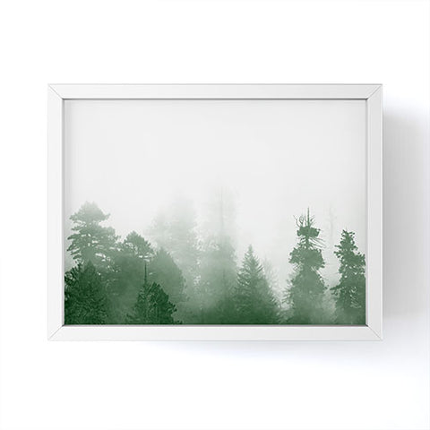 Nature Magick Green Forest Adventure Framed Mini Art Print