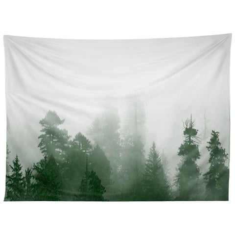 Nature Magick Green Forest Adventure Tapestry