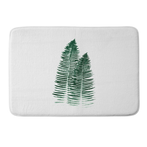 Nature Magick Green Forest Fern Memory Foam Bath Mat