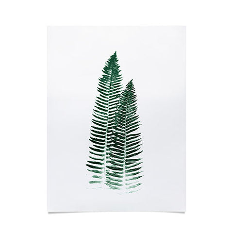 Nature Magick Green Forest Fern Poster