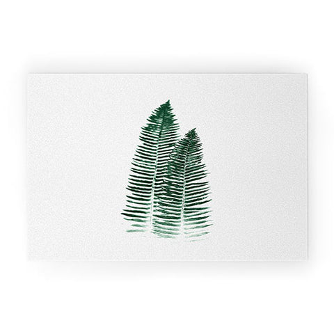 Nature Magick Green Forest Fern Welcome Mat