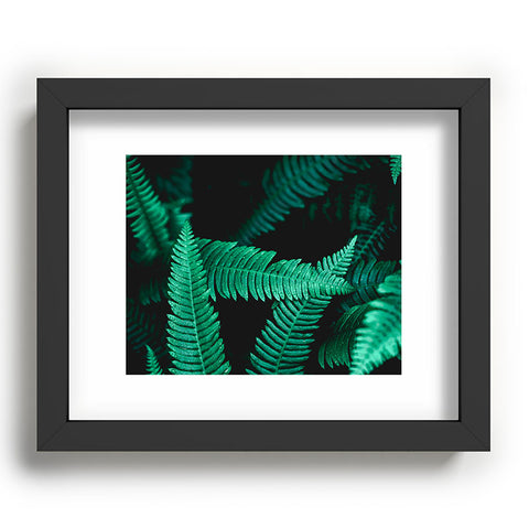 Nature Magick Green Forest Ferns Recessed Framing Rectangle