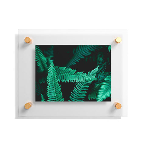 Nature Magick Green Forest Ferns Floating Acrylic Print