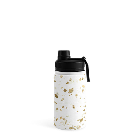 Nature Magick Metallic Gold Terrazzo Sparkle Water Bottle