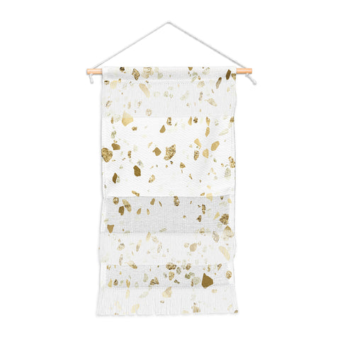 Nature Magick Metallic Gold Terrazzo Sparkle Wall Hanging Portrait