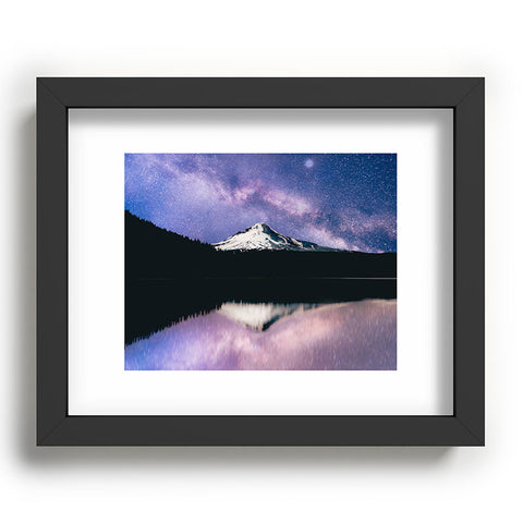 Nature Magick Mount Hood Galaxy Lake Recessed Framing Rectangle