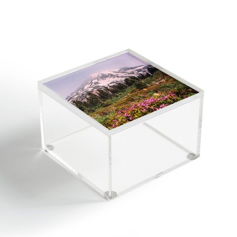 Nature Magick Mount Rainier National Park Acrylic Box