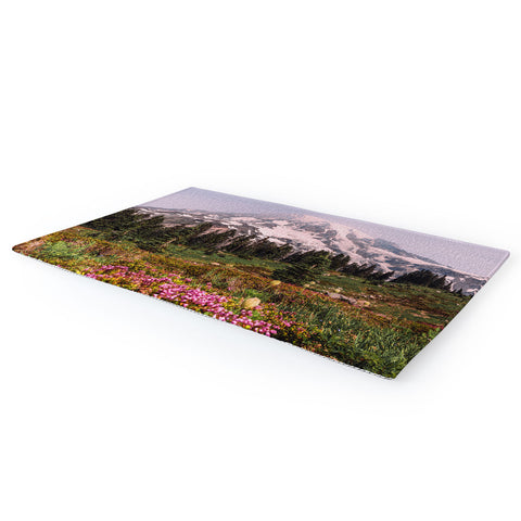 Nature Magick Mount Rainier National Park Area Rug