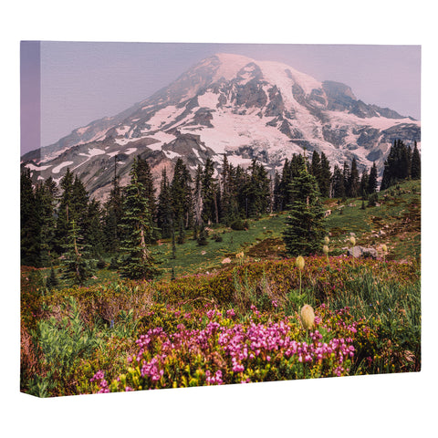 Nature Magick Mount Rainier National Park Art Canvas