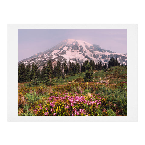 Nature Magick Mount Rainier National Park Art Print