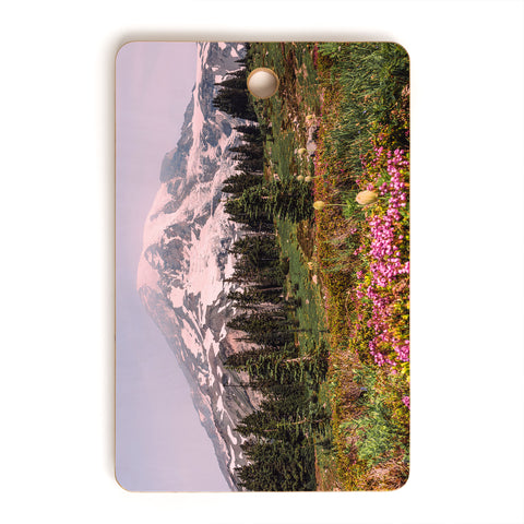 Nature Magick Mount Rainier National Park Cutting Board Rectangle
