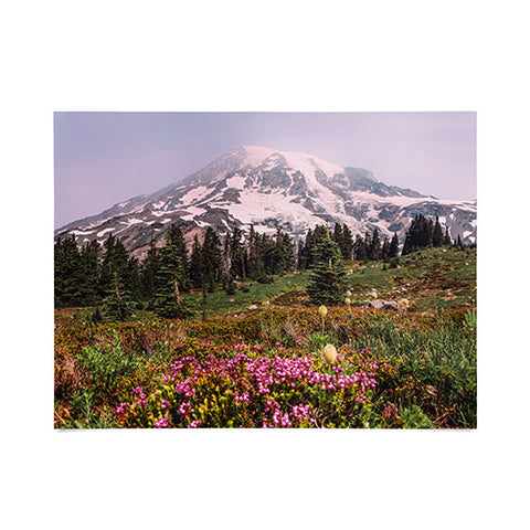 Nature Magick Mount Rainier National Park Poster