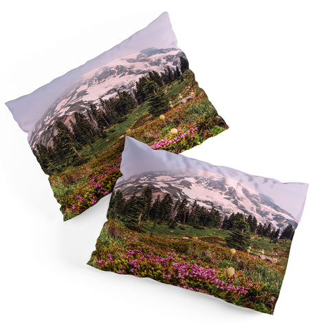 Nature Magick Mount Rainier National Park Pillow Shams