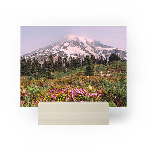 Nature Magick Mount Rainier National Park Mini Art Print